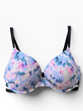 Victoria's Secret Wear Everywhere Push-Up Floral Bra size 34DD